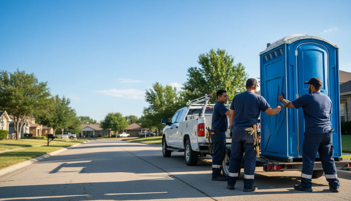 Portable Toilet Rental in Rochelle, TX near me